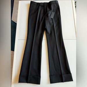 Men’s black flared bottom/bell bottom pants
